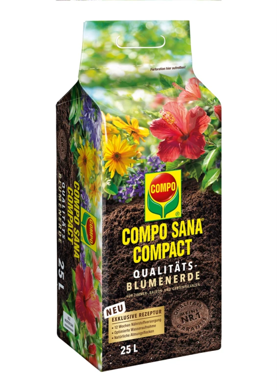 COMPO SANA Blumenerde „Compact“, 25 L 3 COMPO SANA Blumenerde „Compact“, 25 L