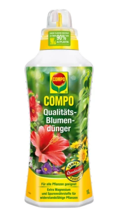 COMPO Qualitäts-Blumendünger, 1 L