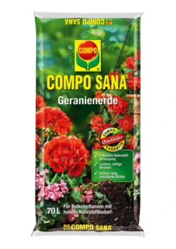 COMPO SANA Geranienerde, 70 L