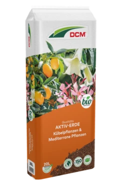 CUXIN Aktiv-Kübelpflanzen-& Mediterrane Pflanzenerde