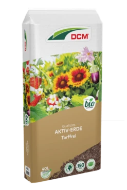 CUXIN Aktiv-Blumenerde, Torffrei