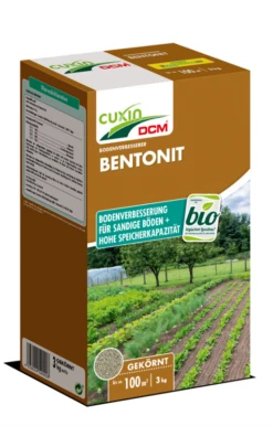CUXIN Bodenverbesserer „Bentonit“, 3 Kg