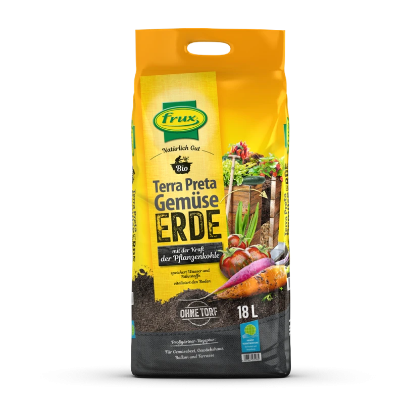 FRUX Bio-Gemüseerde „Terra Preta“, Torffrei 3 FRUX Bio-Gemüseerde „Terra Preta“, Torffrei